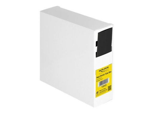 [19945] Delock Schrumpfschlauch - 4 m - Schwarz