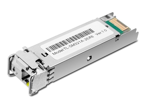 [TL-SM321A-2] TP-LINK TL-SM321A-2 V1 - SFP (Mini-GBIC)-Transceiver-Modul - 1GbE - 1000Base-BX - LC/UPC Einzelmodus - bis zu 2 km - 1310 (RX)