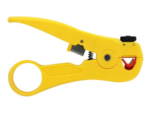 [86478] Delock Kabel-Abisolierzange - Gelb