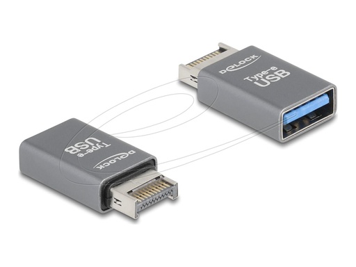 [67230] Delock USB-Adapter - 20-polig USB Typ E (M)