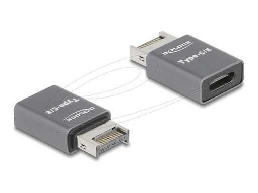 [67234] Delock USB-Adapter - 20-poliger USB Typ E (M)