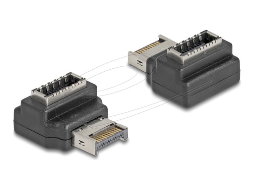 [67237] Delock USB-Adapter - 20-poliger USB Typ E (M)