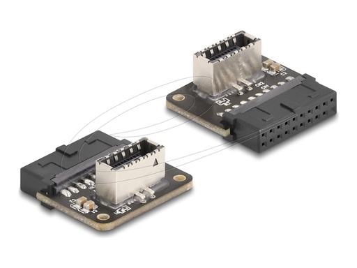 [67239] Delock Interner USB-Adapter - 20-polig USB Typ E (W)