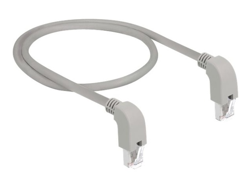 [85860] Delock Patch-Kabel - RJ-45 (M) nach unten gewinkelt zu RJ-45 (M)