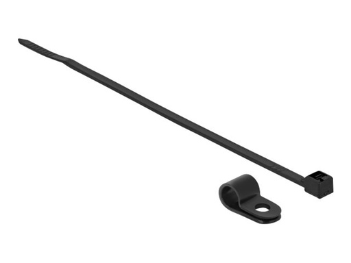 [18862] Delock Kabelbinder-Kit - 15 cm - Schwarz