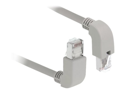 [85852] Delock Patch-Kabel - RJ-45 (M) nach oben gewinkelt zu RJ-45 (M)