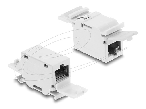 [90768] Delock Netzwerkkoppler - RJ-45 (W) zu RJ-45 (W)