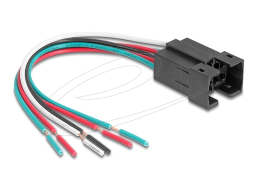 [90790] Delock Verdrahtungssatz für Drucktasten - 6-polig (W)