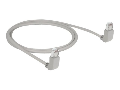 [83517] Delock Patch-Kabel - RJ-45 (M) nach oben gewinkelt zu RJ-45 (M)