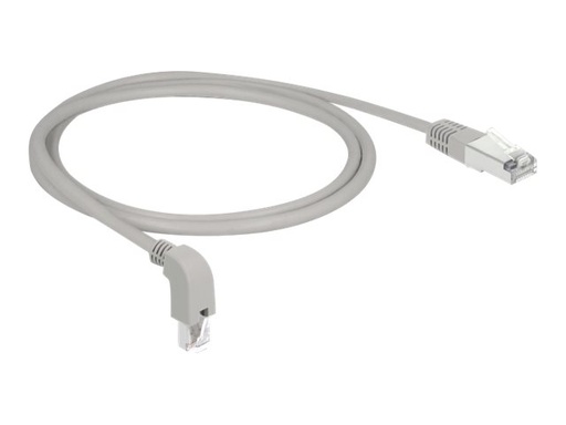 [85874] Delock Patch-Kabel - RJ-45 (M) nach unten gewinkelt zu RJ-45 (M)
