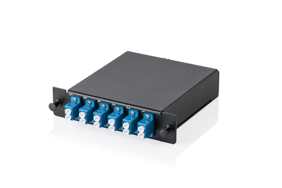 [DN-96333-2/9] DIGITUS MPO Kassette, Singlemode OS2, LC/DX, LC auf MPO, für 3 Kassettenfelder