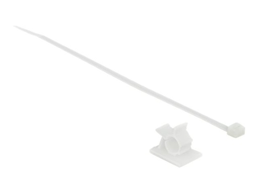 [18877] Delock Kabelbinder-Kit - Tisch montierbar, geeignet für Wandmontage