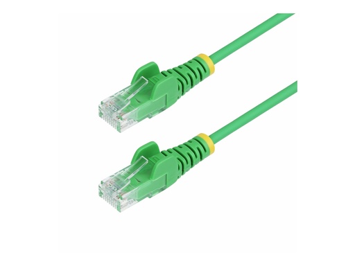[N6PAT5MGNS] StarTech.com 5m Green Slim CAT6 Ethernet Cable, Snagless, 28AWG, LSZH - Patch-Kabel - RJ-45 (M)