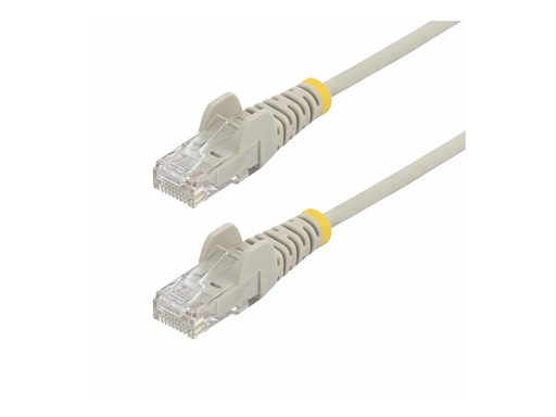 [N6PAT5MGRS] StarTech.com 5m Gray Slim CAT6 Ethernet Cable, Snagless, 28AWG, LSZH - Patch-Kabel - RJ-45 (M)