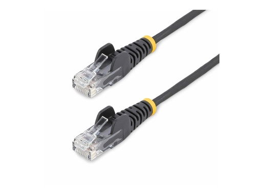 [N6PAT10MBKS] StarTech.com 10m Black Slim CAT6 Ethernet Cable, Snagless, 28AWG, LSZH - Patch-Kabel - RJ-45 (M)