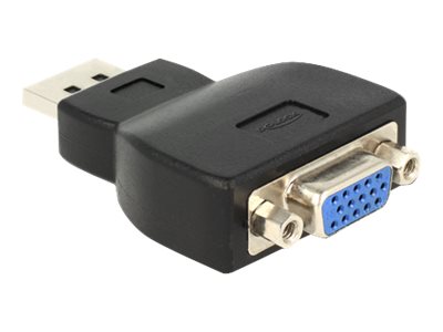 [65567] Delock Videoadapter - DisplayPort männlich zu HD-15 (VGA)
