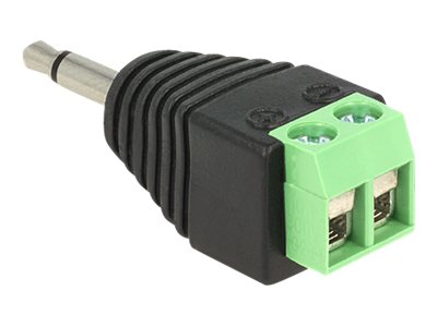 [65528] Delock Audio-Adapter - 2-polige Klemmleiste