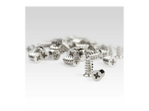 [M5FANSCREW10] StarTech.com 50-Pack M5 Screws, 10mm Long Computer/PC Case Fan Screws, Self-Tapping Computer Case Fan Mounting Screws, Phillips/Flat Head, Fits M5 Fan Holes, Steel Zinc Plated - Computer Case Fan Screws (M5FANSCREW10)