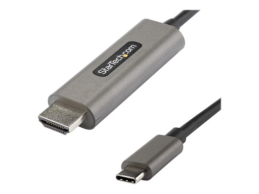 [CDP2HDMM4MH] StarTech.com 4m USB-C auf HDMI Kabel 4K 60Hz mit HDR10 - Ultra HD Video Adapter Kabel - DP 1.4 Alt Mode HBR3 (CDP2HDMM4MH)