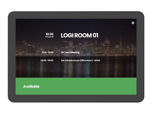 [952-000091] Logitech Tap Scheduler Purpose-Built Scheduling