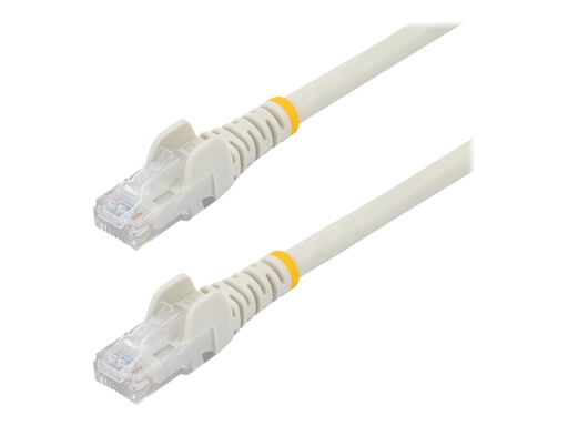 [N6PATC1MWH] StarTech.com 1m Cat6 UTP RJ45 Gigabit Patchkabel Snagless - Cat 6 Netzwerkkabel mit Schutzmanschette - Cat.6 Patch-Kabel - Weiß - Patch-Kabel - RJ-45 (M)