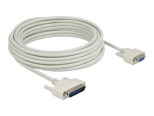 [86877] Delock Kabel seriell - DB-25 (M) schraubbar zu DB-9 (W)