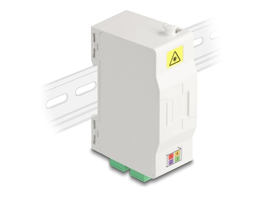 [88097] Delock Glasfaser-Anschlussdose - mit Spleißhalter, 4 x SC Simplex Coupler