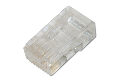 [DN-219602] DIGITUS CAT 6 Modularstecker für Rundkabel, ungeschirmt, 100 Stk.