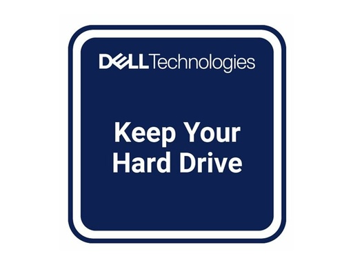 [DPD_3HD] Dell 3 jahre Keep Your Hard Drive - Serviceerweiterung - keine Rückgabe des Laufwerks (für Desktops)