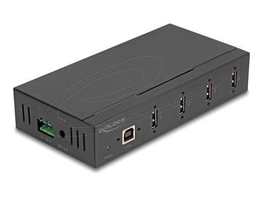 [60686] Delock Hub - mit 15 kV ESD-Schutz - 4 x USB