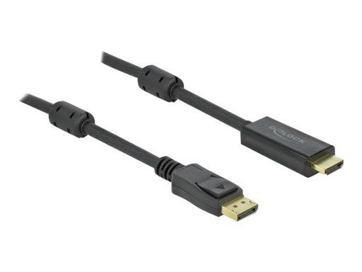 [85959] Delock Adapterkabel - DisplayPort männlich Verriegelung zu HDMI männlich