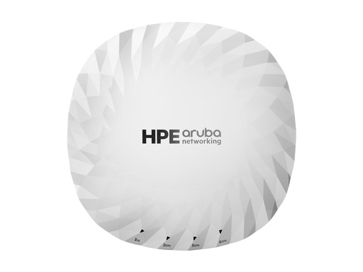 [S4A24A] HPE Aruba Networking AP-725 (RW) - Campus - Accesspoint - Wi-Fi 7, Bluetooth 5.4 LE, ZigBee - Wi-Fi 7 - 2.4 GHz, 5 GHz, 6 GHz deckenmontierbar (Packung mit 10)