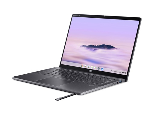 [NX.J31EG.002] Acer Chromebook Plus Spin 714 CPE794-1N-TCO - Flip-Design - Intel Core Ultra 5 125U / 1.3 GHz - Chrome OS - Intel Graphics - 16 GB RAM - 256 GB SSD NVMe, 3D Triple-Level Cell (TLC)