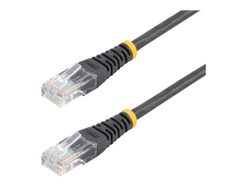 [M45PAT15MBK] StarTech.com 15m Cat5e RJ45 UTP Patchkabel - Cat 5e Netzwerkkabel - Schwarz - Patch-Kabel - RJ-45 (M)