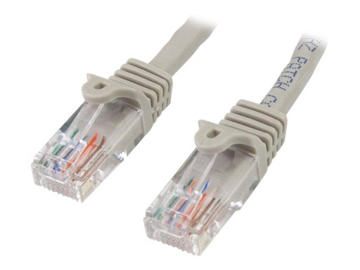 [45PAT15MGR] StarTech.com 15m Cat5e Snagless RJ45 UTP Patchkabel - Cat 5e Netzwerkkabel 15 m - Grau - Patch-Kabel - RJ-45 (M)