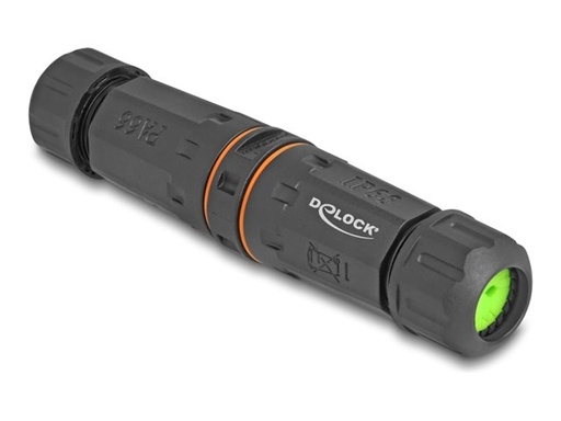 [88148] Delock Netzwerkkoppler - SC/APC Einzelmodus (W)