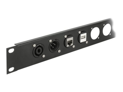 [86745] Delock Keystone Mounting 1 Port for D-type metal