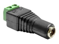 [65421] Delock Adapter DC 2.1 x 5.5 mm female > Terminal Block - Netzteil - 2-polige Klemmleiste (W)