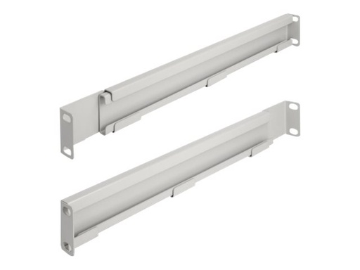 [66886] Delock Rack Bracket - einstellbare Länge 368 - 600 mm - Seite - Grau - 1U - 48.3 cm (19")