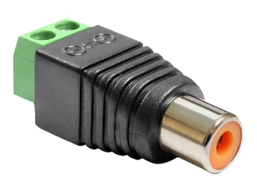 [65418] Delock Adapter RCA female > Terminal Block