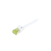 [S217924] Synergy 21 Patchkabel RJ45 CAT6A 500Mhz weiss S/FTP slimline rund d - Kabel - Netzwerk