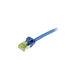 [S217943] Synergy 21 Patchkabel RJ45 Cat6a 500Mhz blau S/FTP slimline rund d - Kabel - Digital/Daten