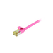 [S217992] Synergy 21 Patchkabel RJ45 CAT6A 500Mhz magenta S/FTP slimline rund d - Kabel - Netzwerk