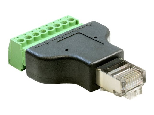 [65389] Delock Netzwerkadapter - 8-polige Anschlussleiste (W)