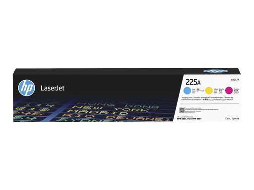 [W2257A] HP 225A - Farbe (Cyan, Magenta, Gelb) - original