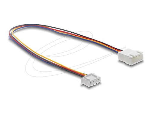 [90868] Delock Verlängerungskabel für Lüfterspannungsversorgung - 4-polig PWM (W)