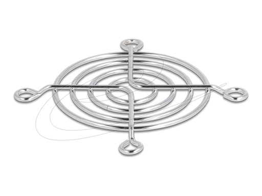 [67305] Delock Fan-Grill - Silber