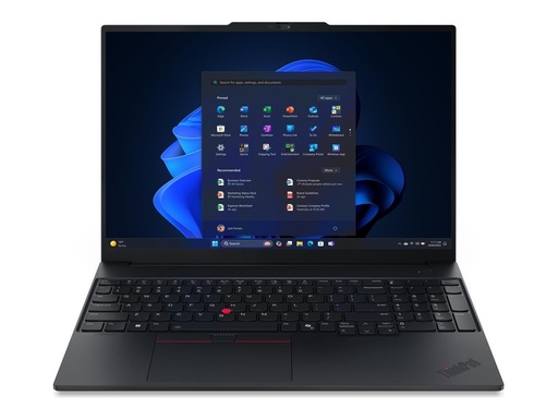 [21ST004DGE] Lenovo ThinkPad E16 Gen 3 21ST - 180°-Scharnierdesign - AMD Ryzen 5 220 / 3.2 GHz - Win 11 Pro - Radeon 740M - 32 GB RAM - 512 GB SSD TCG Opal Encryption 2, NVMe - 40.6 cm (16")