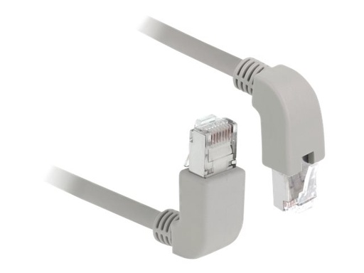 [85870] Delock Patch-Kabel - RJ-45 (M) nach oben gewinkelt zu RJ-45 (M)