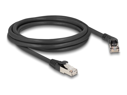 [80490] Delock Patch-Kabel - RJ-45 (M) nach rechts abgewinkelt zu RJ-45 (M)